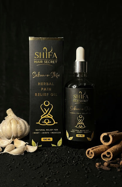 Sukoon-e-Shifa – Herbal Pain Relief Oil 100ml