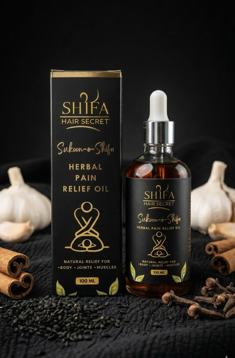 Sukoon-e-Shifa – Herbal Pain Relief Oil 100ml