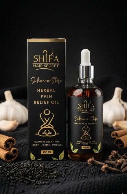 Sukoon-e-Shifa – Herbal Pain Relief Oil 100ml